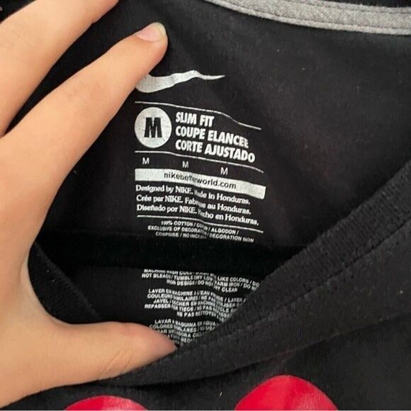 Nike shirt womens Ohio State black dri fit shirt sleeve shirt medium - Picture 4 of 5